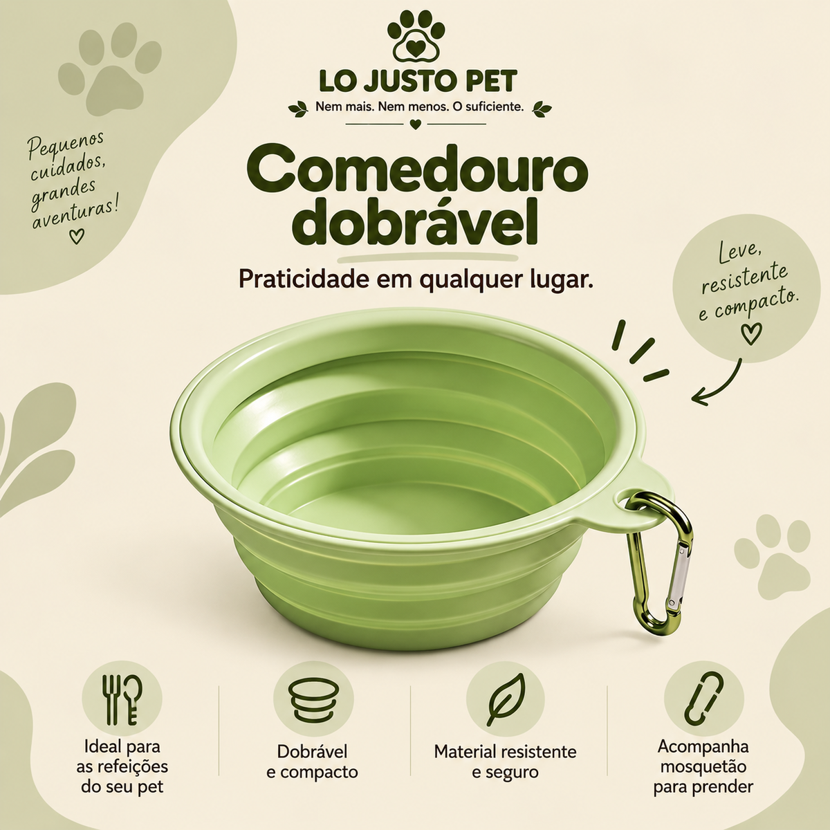 Kit Essencial LO JUSTO PET 🐾